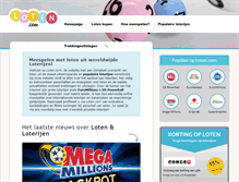 Tablet Screenshot of loten.com